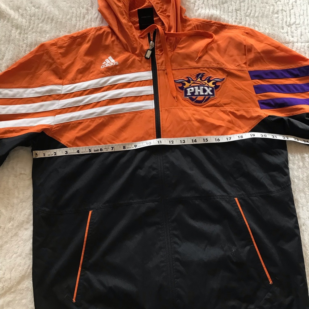 Adidas Phoenix Suns large wind breaker jacket size large - Picture 6 of 9